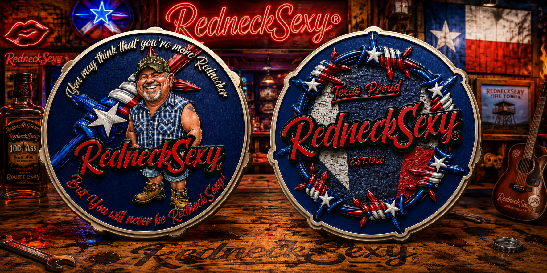 RedneckSexy® Challenge Coin