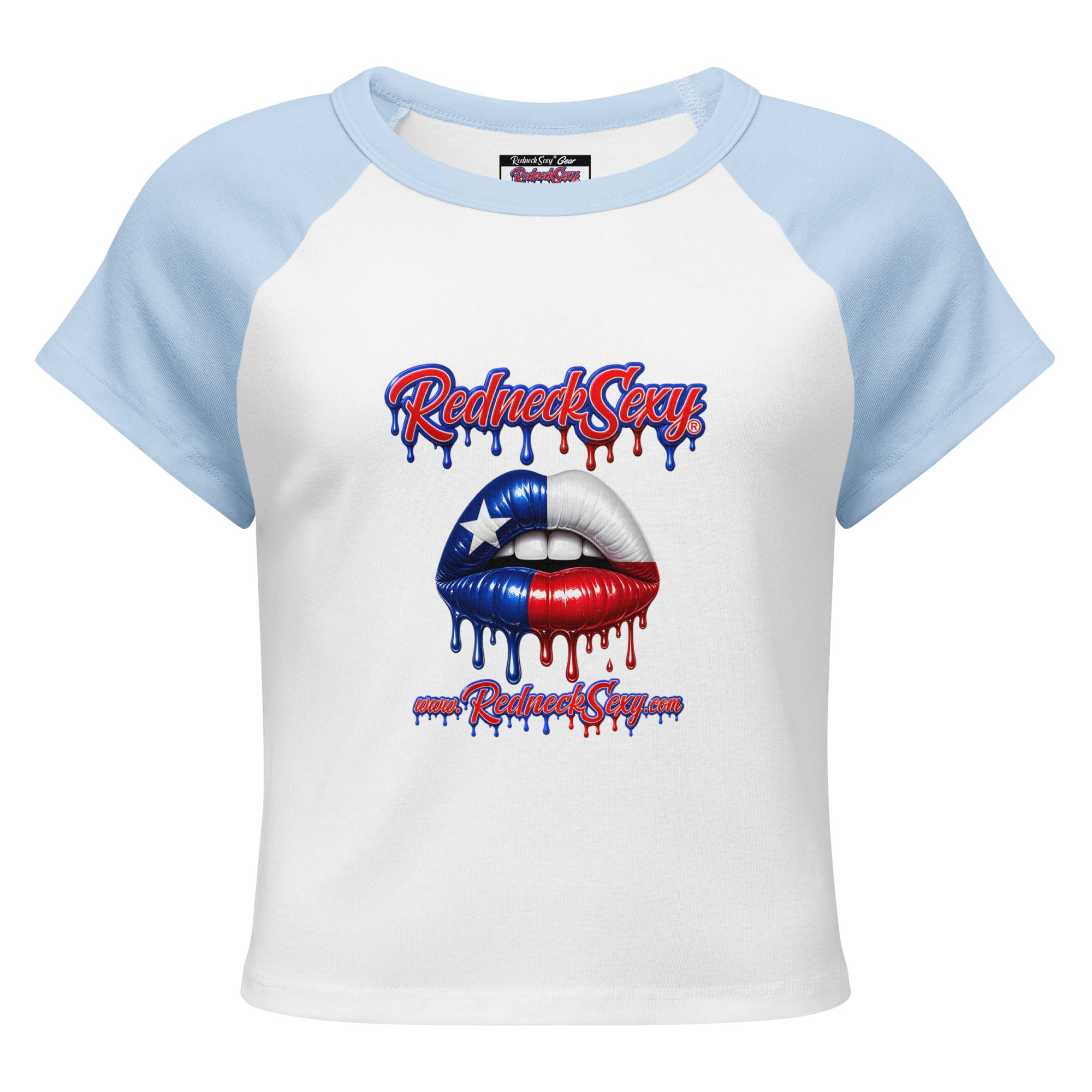 RedneckSexy® Wet Lips Sexy Crop Top