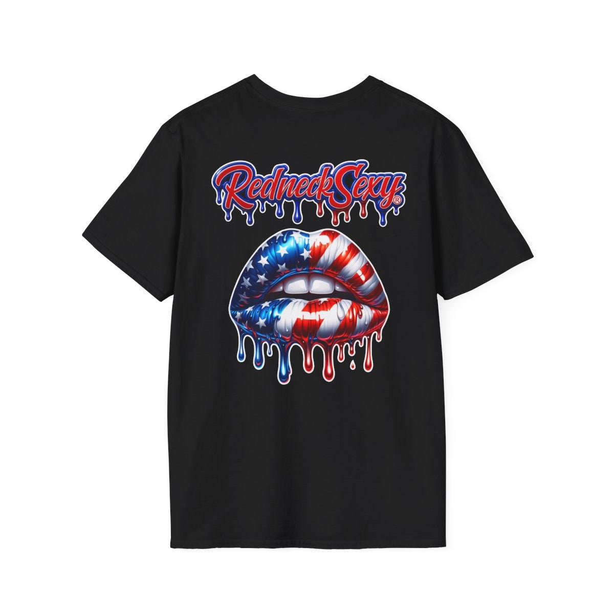 USA Dripping Lips T-Shirt